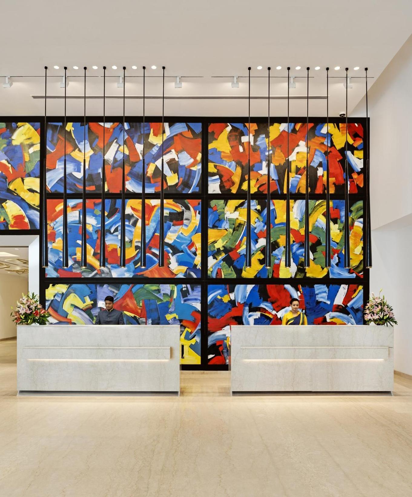 O By Tamara, Trivandrum Thiruvananthapuram Exteriör bild The lobby of the InterContinental Hotel, Berlin